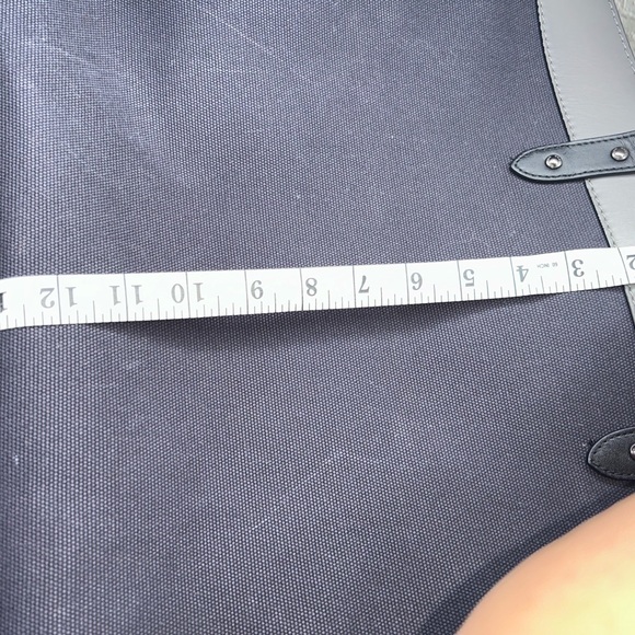 Coach navy blue overnight or work bag - Picture 3 of 6